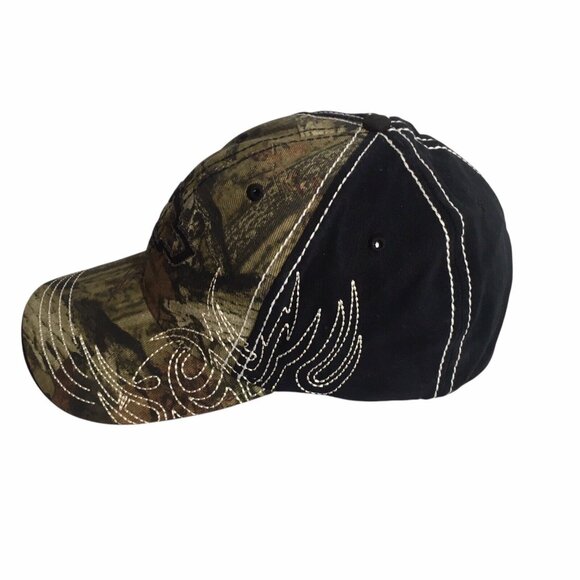 Chevrolet Camo Paramount Outdoors One Size Fitted Trucker Cap Hat Embroidered - Picture 3 of 7